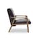 Baxton Studio Mid-Century Masterpieces Club Chair-Brown 106-5404 - alternate 4